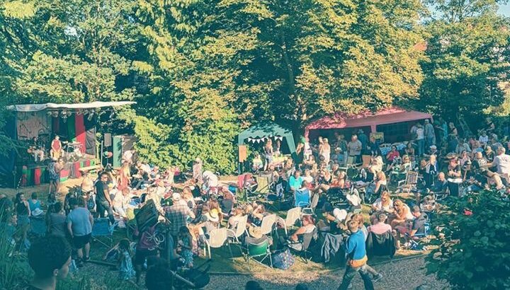 Blues and Rock in the Garden